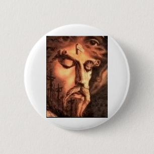 MULTIPLE FACES of JESUS Button