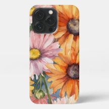 Multiple flower I phone 13 Cover
