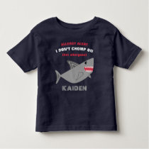 Multiple Food Allergy Alert Shark Shirt
