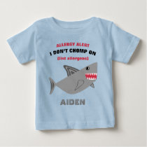 Multiple Food Allergy Alert Shark Shirt