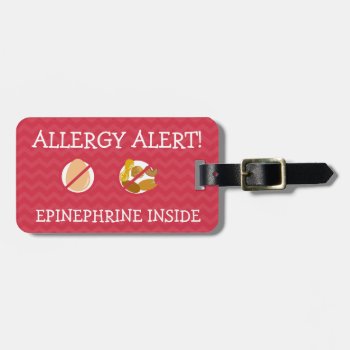 Multiple Food Allergy Alert Tag For Medical Kit by LilAllergyAdvocates at Zazzle