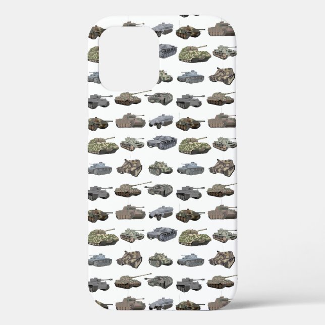 Multiple German WW2 Tanks Case-Mate iPhone Case (Back)