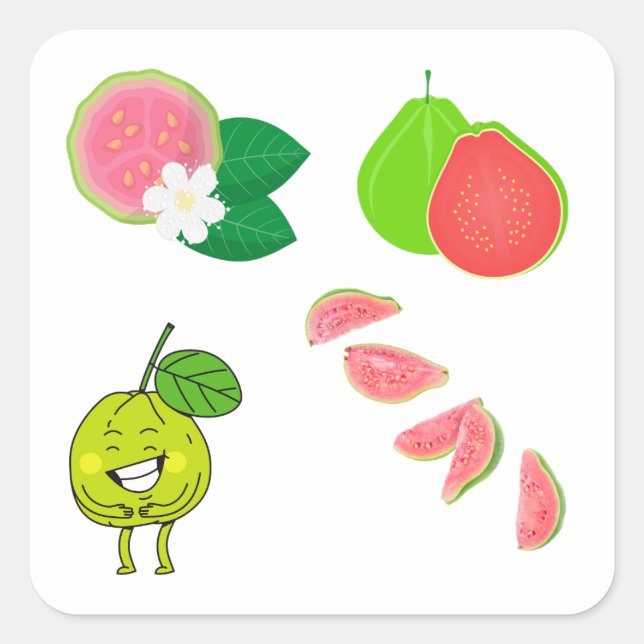 Multiple Guava Stickers (Front)