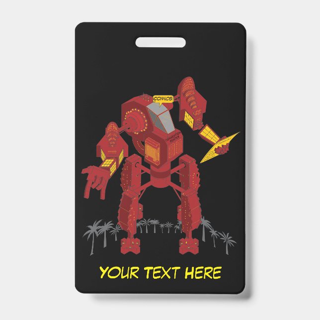 Multiple image advertising badge (Front)