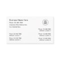 Multiple Location Business Cards Logo Template | Zazzle