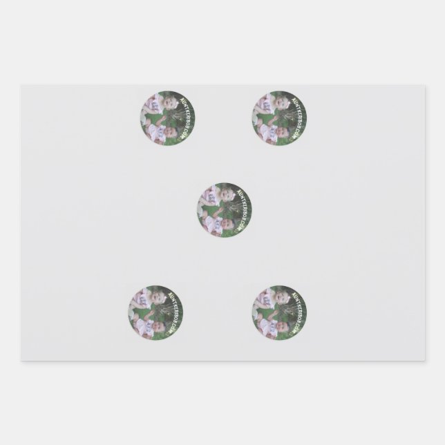 Multiple Munchkins 2020 Wrapping Paper Sheets (Front)