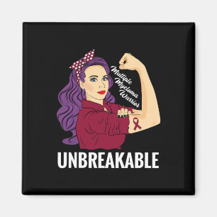 Multiple Myeloma Awareness  Blood Cancer Warrior G Magnet