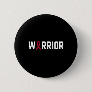 Multiple Myeloma Awareness Burgundy Ribbon Family Button