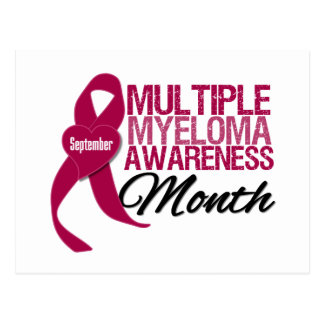 Multiple Myeloma Awareness Month Postcards & Postcard Template Designs