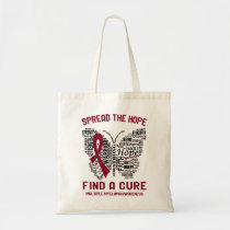 Multiple Myeloma Awareness Month Ribbon Gifts Tote Bag