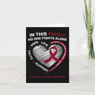 Multiple Myeloma Awareness Products Sister Dad Blo Card