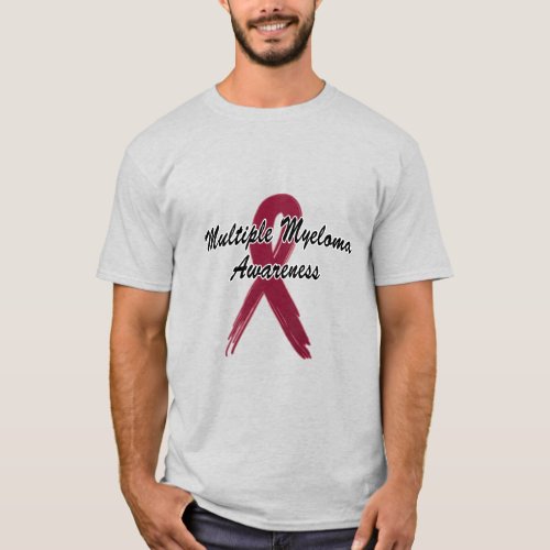 Multiple Myeloma Awareness Ribbon of Hope T_Shirt
