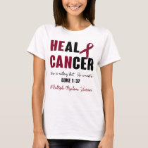 Multiple Myeloma Awareness Ribbon Support Gifts T-Shirt