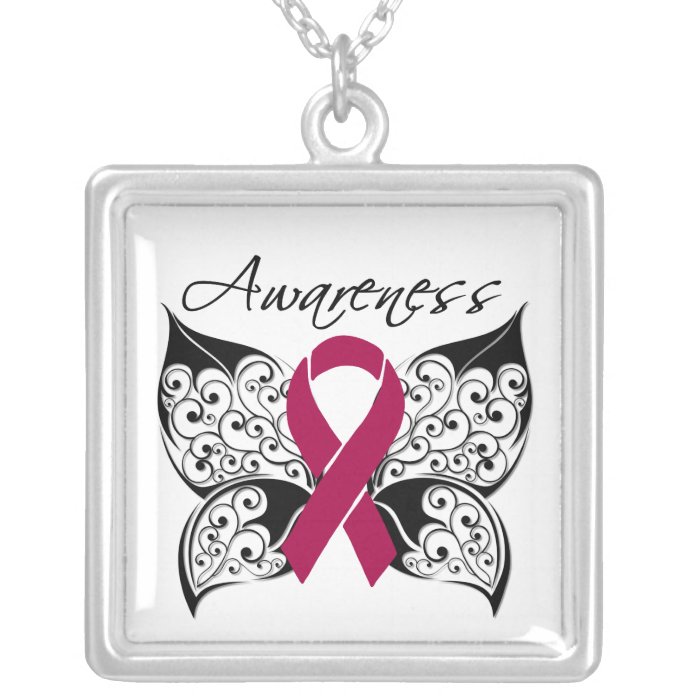 Multiple Myeloma Awareness Tattoo Butterfly Custom Jewelry