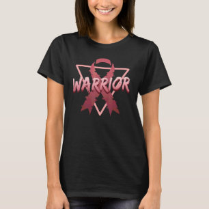 Multiple Myeloma Awareness Warrior Vaporwave Aesth T-Shirt
