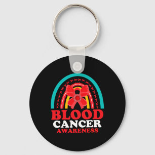 Multiple Myeloma Blood Cancer Awareness Butterfly Keychain