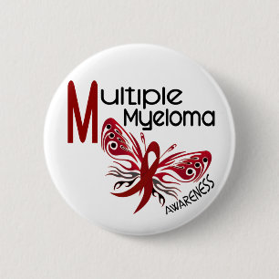 Multiple Myeloma BUTTERFLY 3.1 Pinback Button