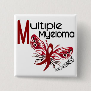 Multiple Myeloma BUTTERFLY 3.1 Pinback Button
