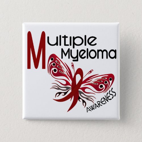 Multiple Myeloma BUTTERFLY 31 Pinback Button