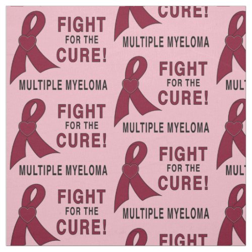 Multiple Myeloma Fight for the Cure Fabric