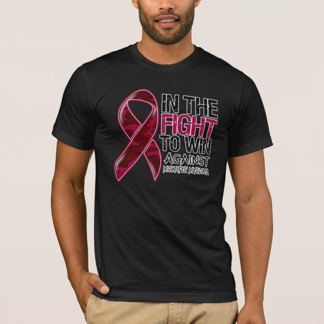 Multiple Myeloma - Fight To Win T-Shirt (Front)