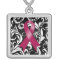 Multiple Myeloma Ribbon Deco Floral Noir