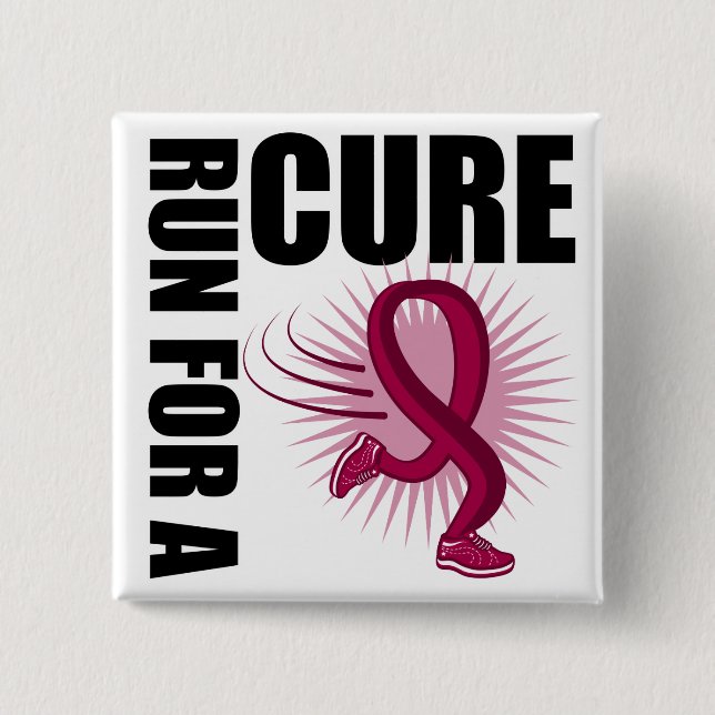 Multiple Myeloma Run For A Cure Button (Front)
