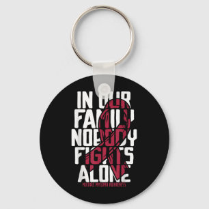 Multiple Myeloma Support Family Multiple Myeloma A Keychain