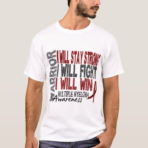 Multiple Myeloma Warrior T_Shirt