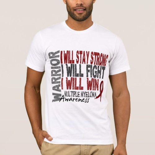 Multiple Myeloma Warrior T_Shirt