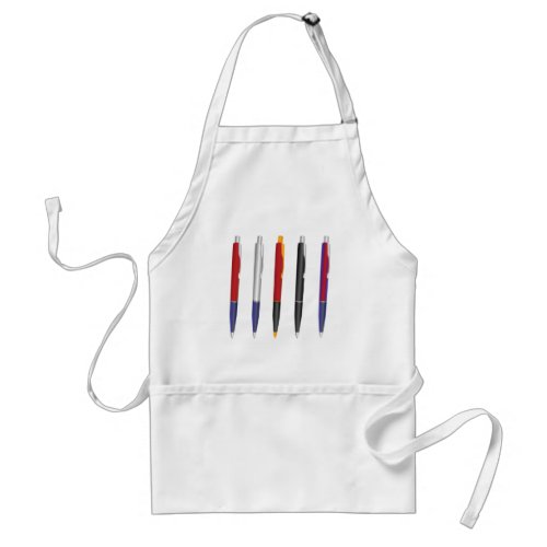 Multiple Pens Adult Apron