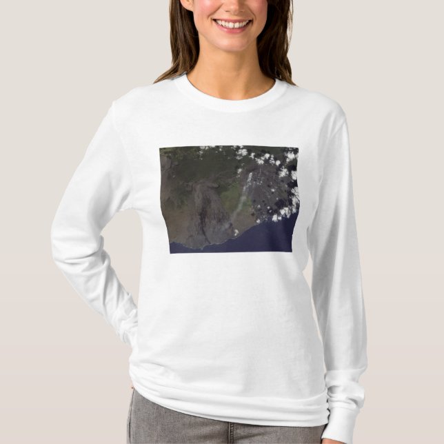 Multiple plumes blow toward the south-southwest T-Shirt (Front)