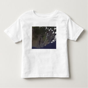 Multiple plumes blow toward the south-southwest toddler t-shirt