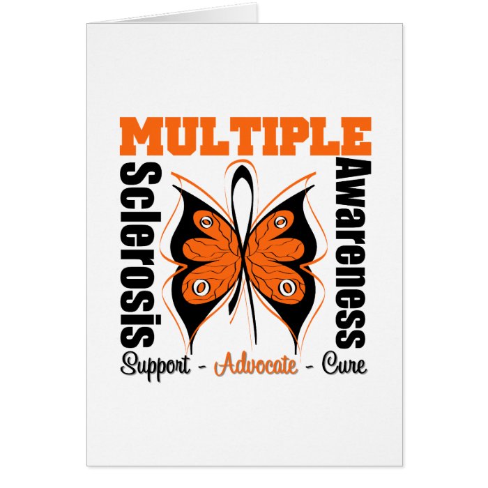 Multiple Sclerosis Awareness Butterfly Cards