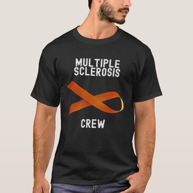 Multiple Sclerosis Awareness  Cool Quotes Family T-Shirt (Front)