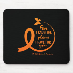 Multiple Sclerosis Awareness Gift Christian Bible Mouse Pad