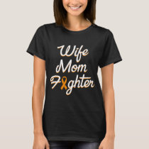 Multiple Sclerosis Awareness Mom Wife Fighter MS W T-Shirt