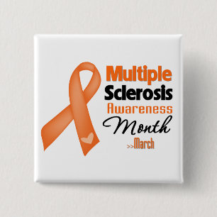 Multiple Sclerosis Awareness Month Pinback Button