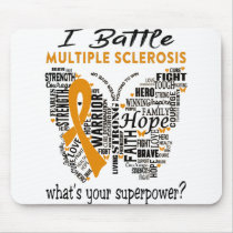 Multiple Sclerosis Awareness Month Ribbon Gifts Mouse Pad