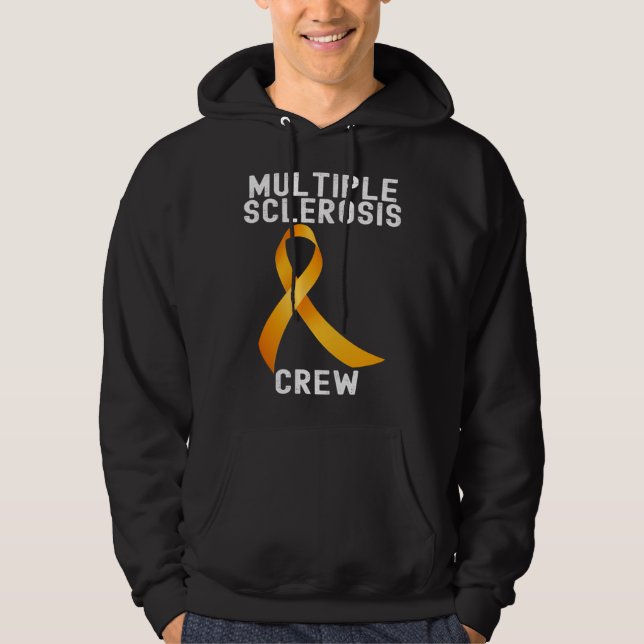 Multiple Sclerosis Awareness Outfit Quotes Family Hoodie (Front)