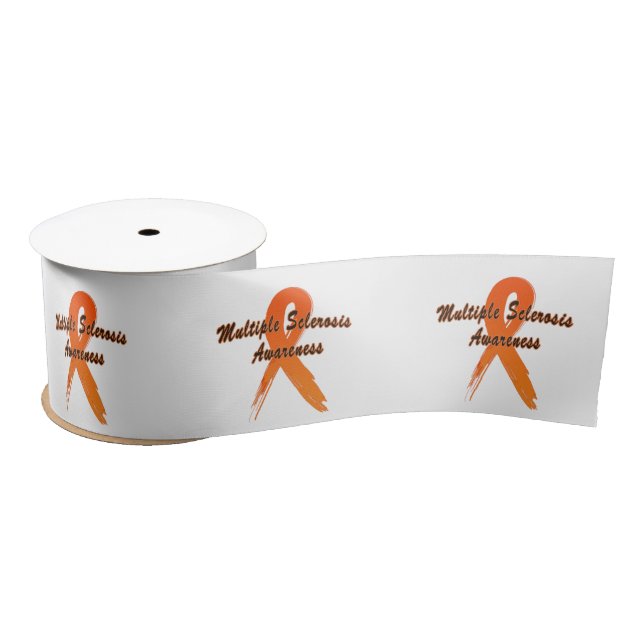 Multiple Sclerosis Awareness Ribbon of Hope 3" (Spool)