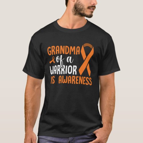 Multiple Sclerosis Awareness Sister Of A Warrior M T_Shirt