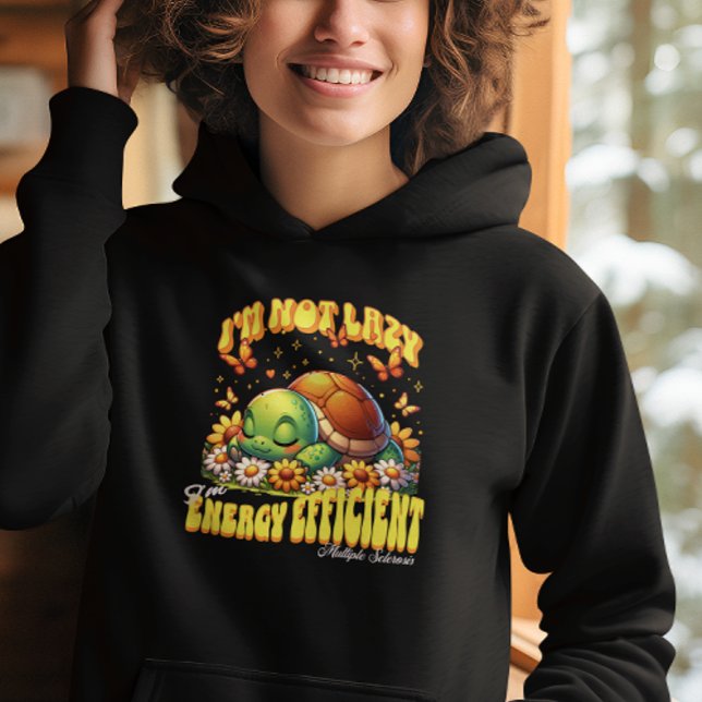 Multiple Sclerosis Awareness Turtle MS warrior  Hoodie (Creator Uploaded)