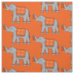 Multiple Sclerosis Elephant of Awareness and Hope Fabric