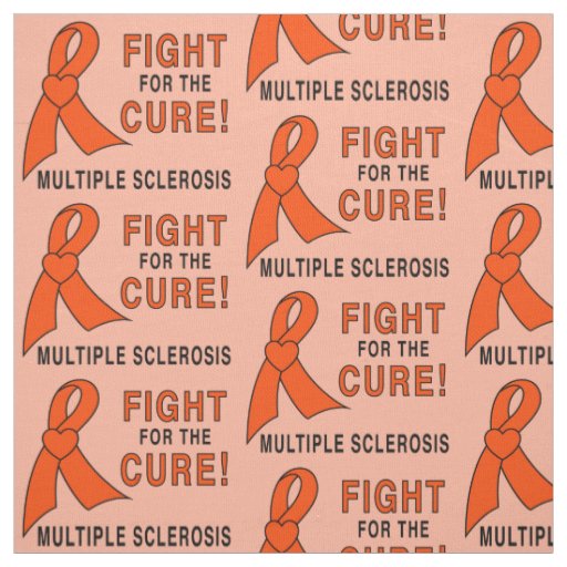 Multiple Sclerosis: Fight for the Cure! Fabric