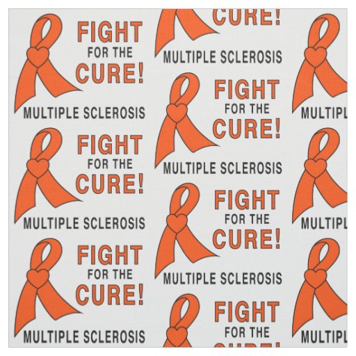 Multiple Sclerosis: Fight for the Cure! Fabric