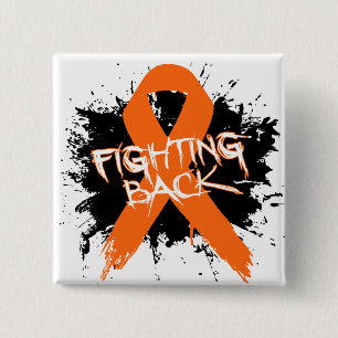 Multiple Sclerosis - Fighting Back Pinback Button