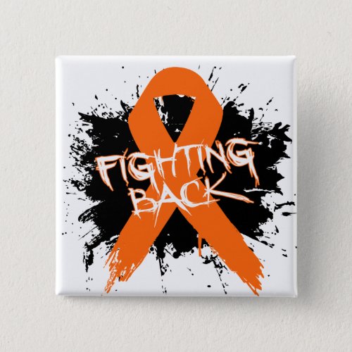 Multiple Sclerosis _ Fighting Back Pinback Button