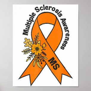 Multiple Sclerosis Ms Awareness Multiple Sclerosis Poster