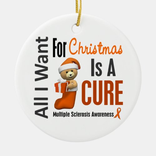 Multiple Sclerosis MS Christmas Ornaments